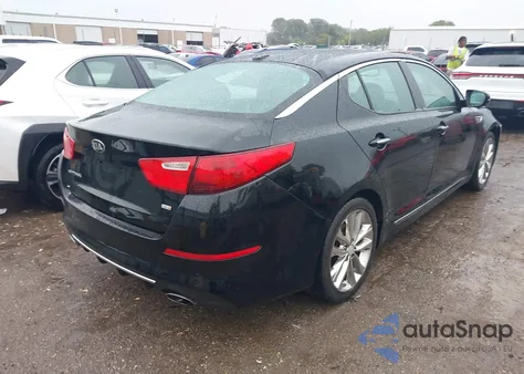 2014 Kia Optima Sxl Turbo from USA, damaged, VIN 5XXGR4A6XEG285861